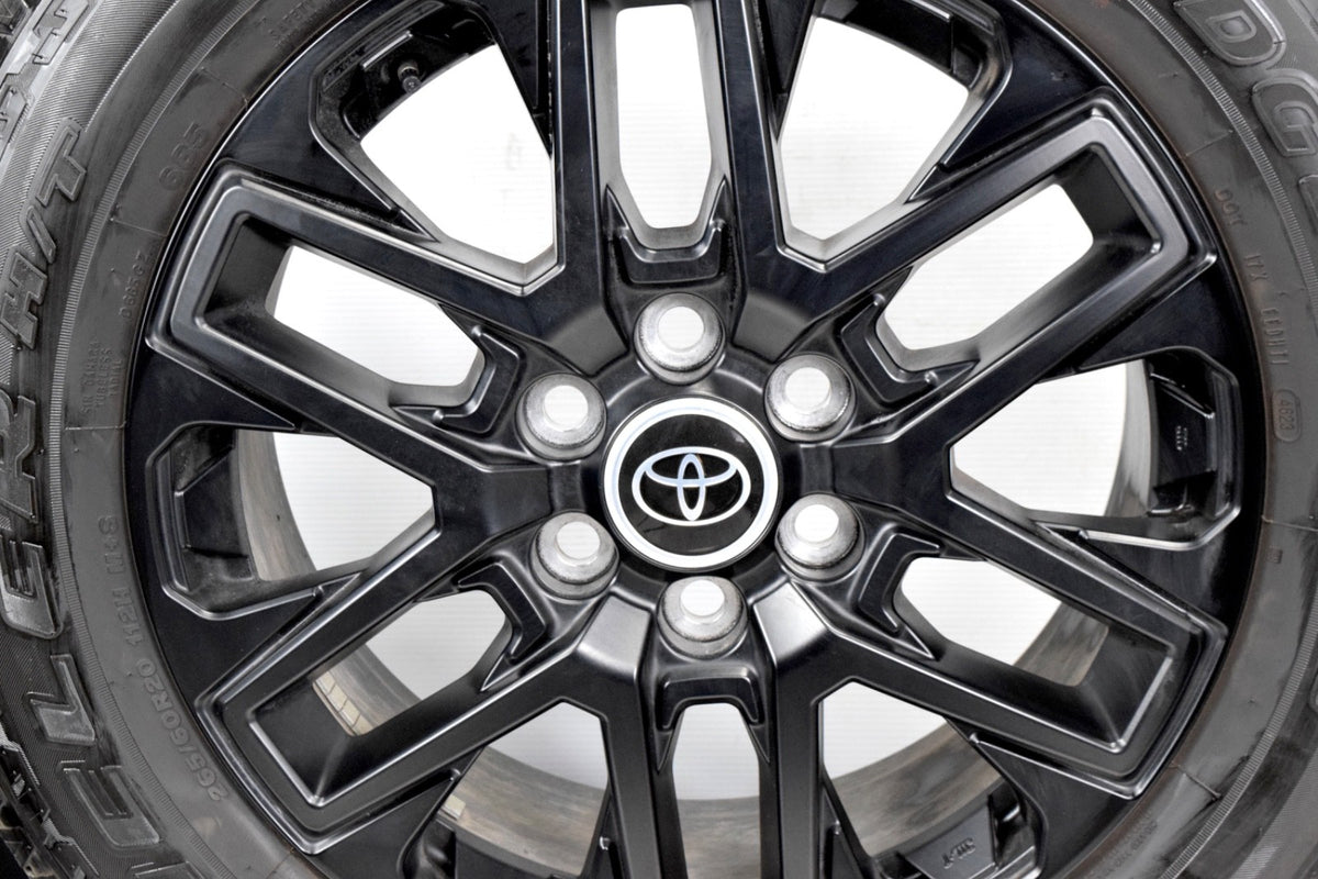 20" Tundra Platinum Toyota Sequoia Black OEM Wheels  Tires Limited 265/60R20