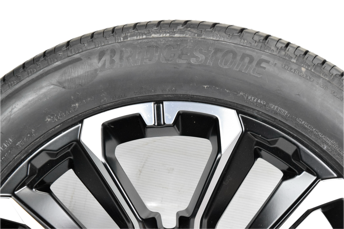 22" Chevy Tahoe Suburban Silverado Black Milled OEM Wheels Rims Tires 84624178