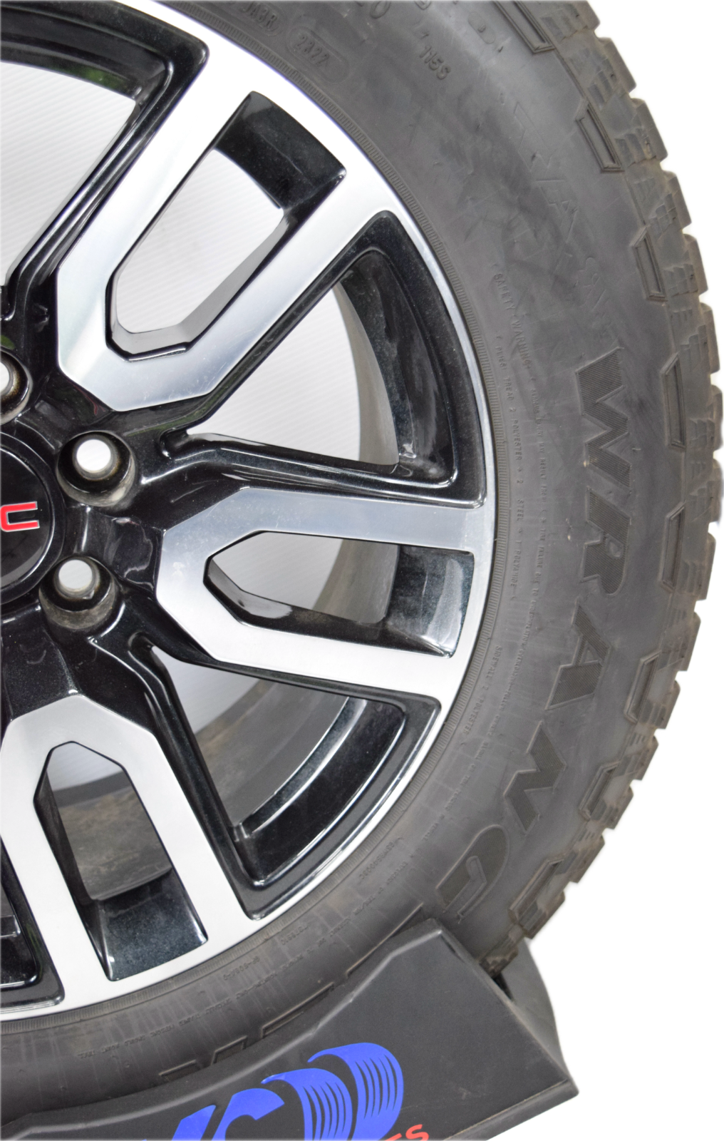 20" GMC Sierra Yukon AT4 Black/Machined Chevy Silverado OEM wheels rims tires GD