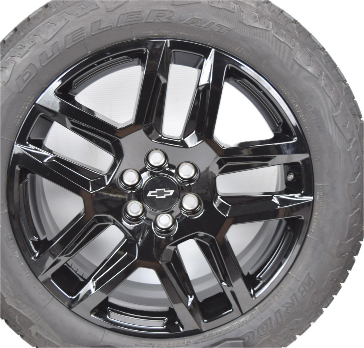 20" Chevrolet Traverse Enclave GMC Acadia Gloss Black OEM Wheels Rims Tires Brid