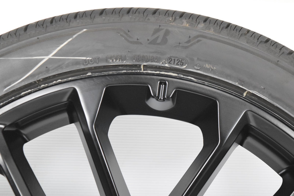 24" Chevy Silverado Tahoe Replica Satin Black Wheels Rims Tires SRV