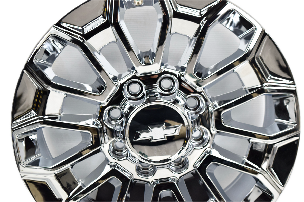 4 NEW 22” REPLICA Chrome Wheels Rims Chevy Silverado 2500 3500