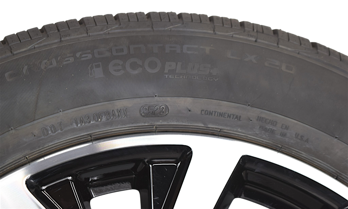 20" Ford Explorer OEM Gloss Black Machined Wheels Rims Tires 255/55R20 2011-2027