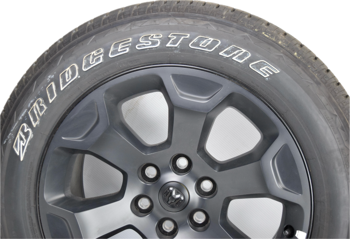 20" Dodge Ram 1500 Laramie Matte Black Factory OEM Wheels Rims Tires 275/55R20 S