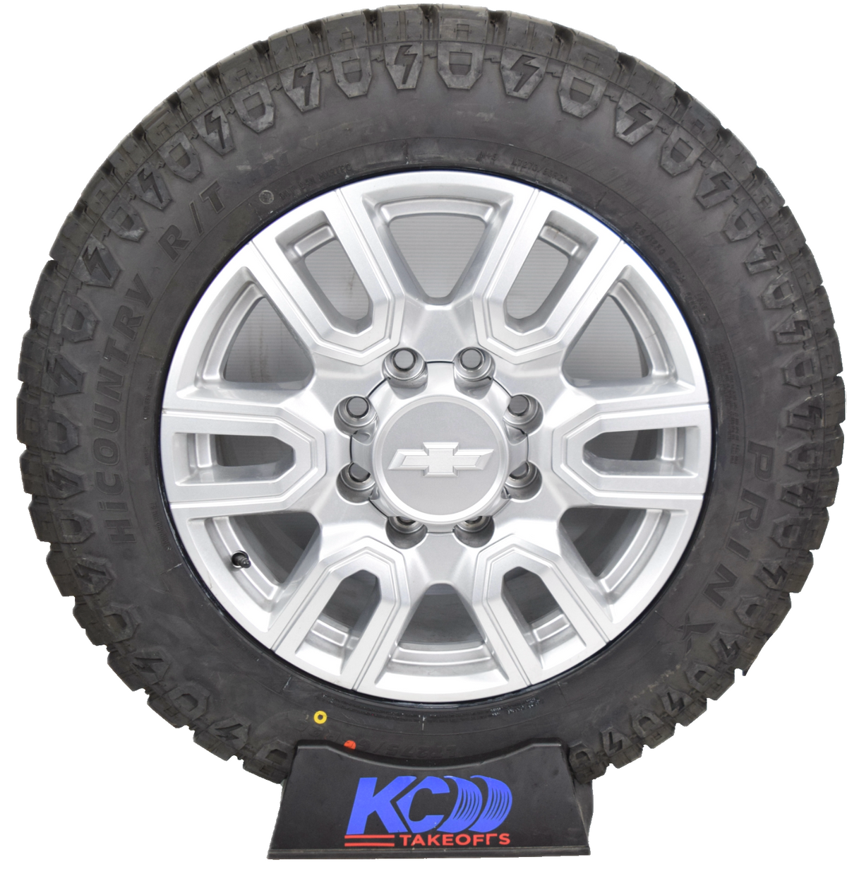 20" NEW  Chevy Silverado Silver 2500 3500 OEM wheels rims tires Prinx R/T