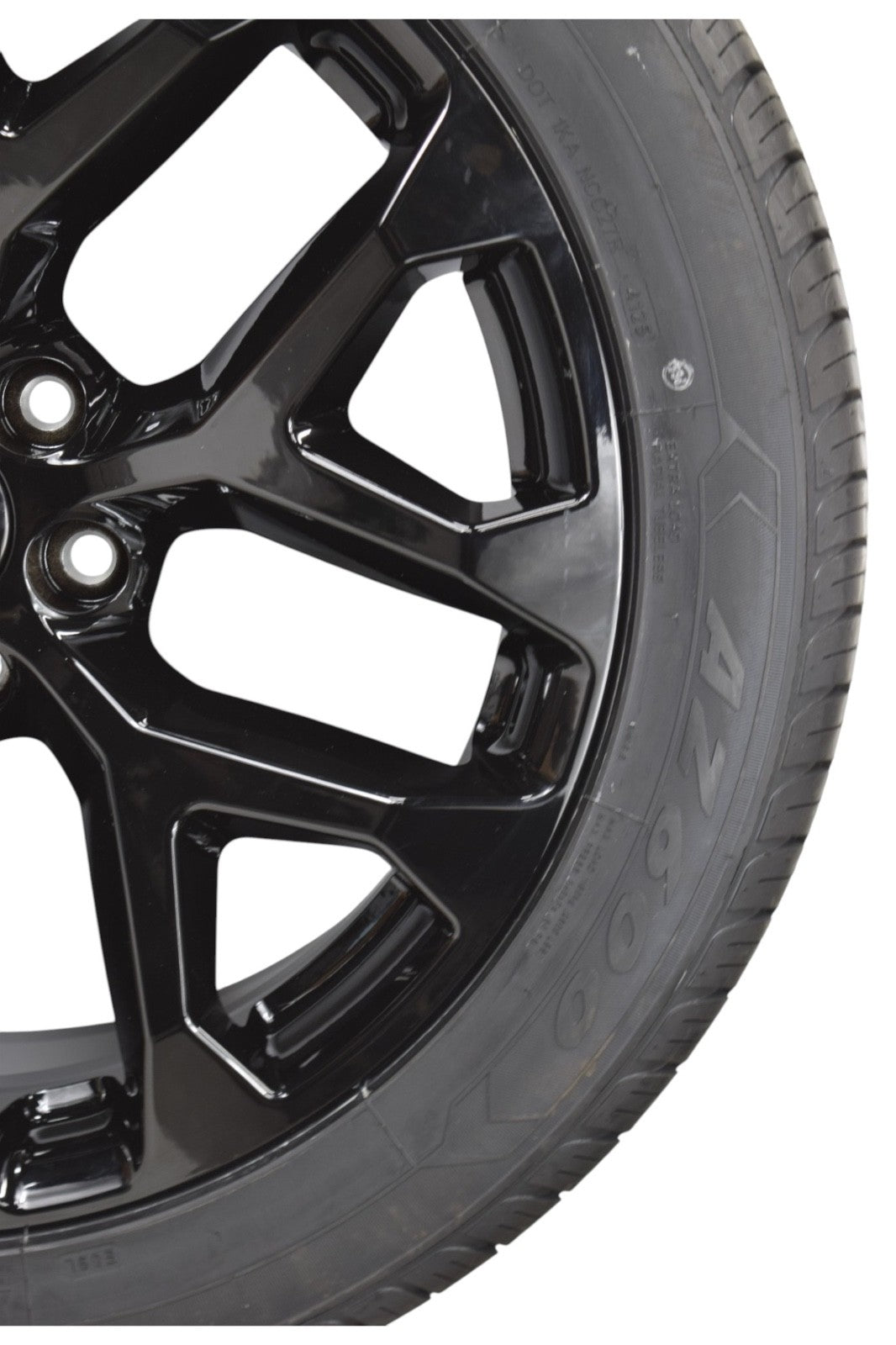 22" GMC Sierra Yukon Gloss Black Snowflake Replica Wheels Rims Tires AZ600
