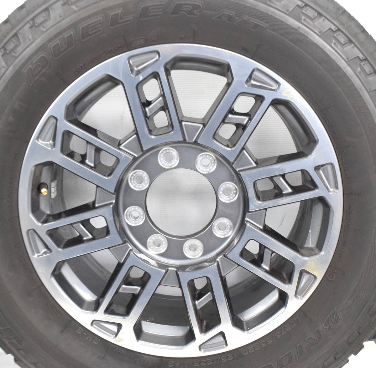 20" F250 F350 Super Duty limited Platnium OEM Polished Gray  rims wheels tires