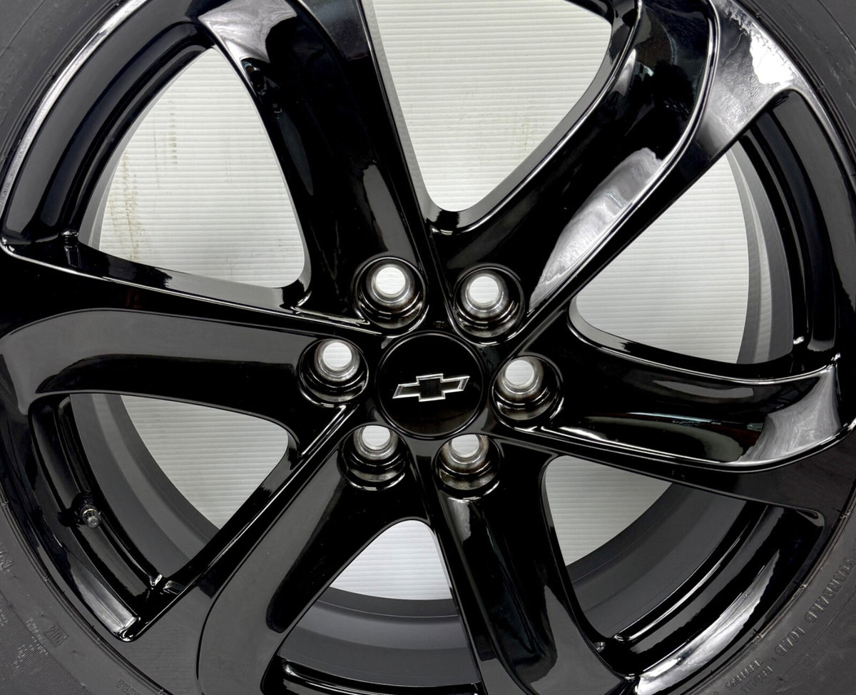 20" Chevrolet Traverse Enclave GMC Acadia Gloss Black OEM Wheels Rims Tires