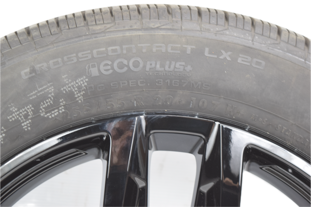 20" Chevrolet Traverse Enclave GMC Acadia Gloss Black OEM Wheels Rims Tires Con
