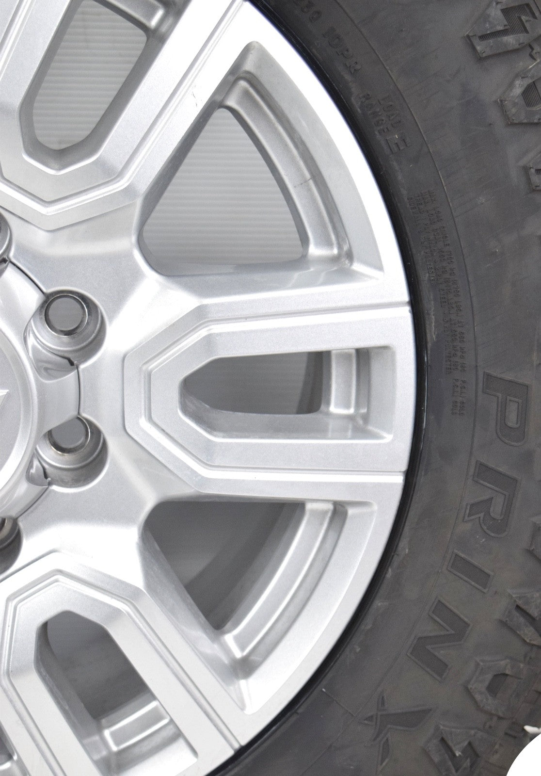 20" NEW GMC Sierra 2500 3500 Silver OEM wheels rims tires Prinx R/T