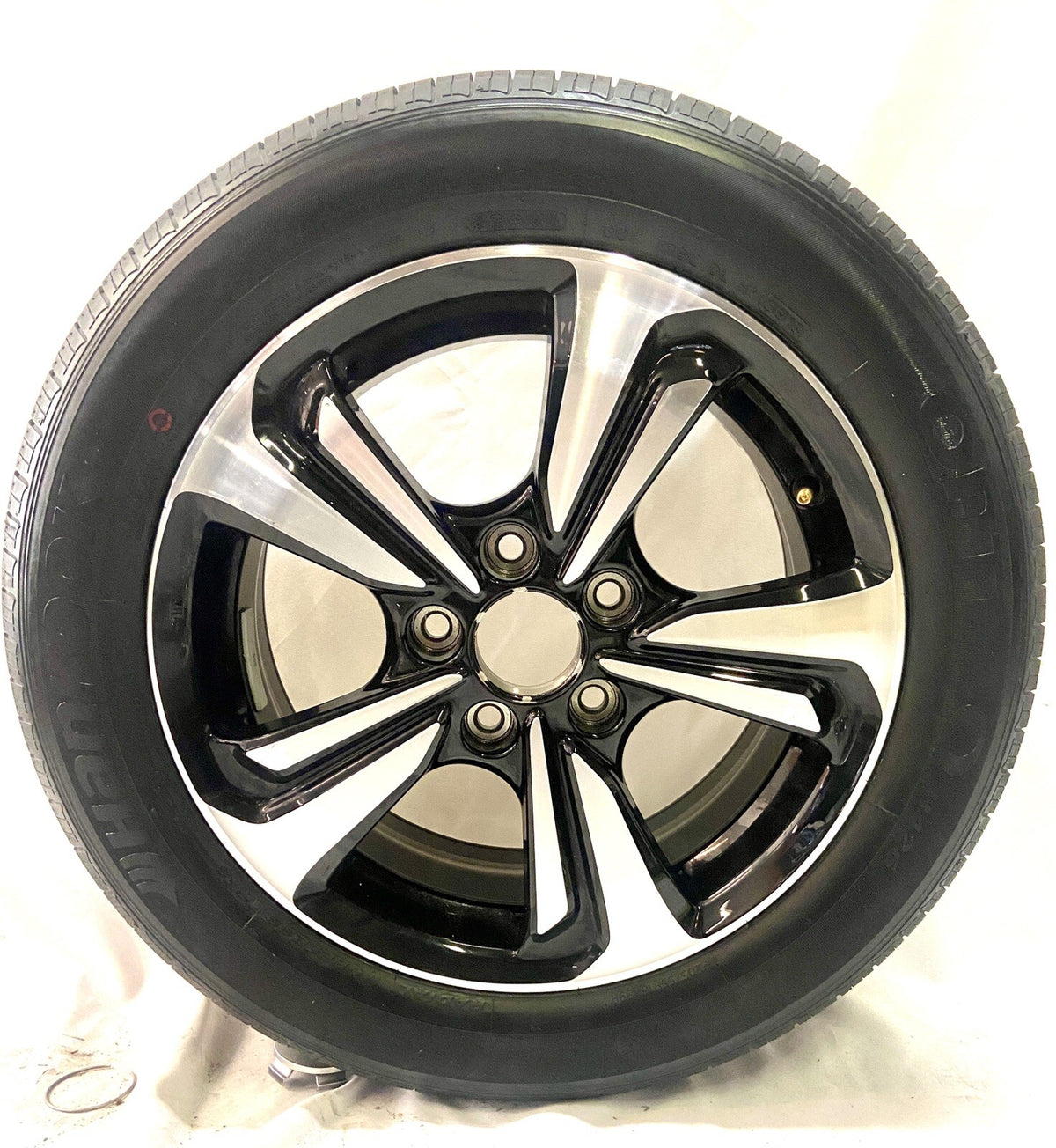 (1) 16" Honda Civic 2013 2014 2015 Factory OEM Rim Wheel Black Machined