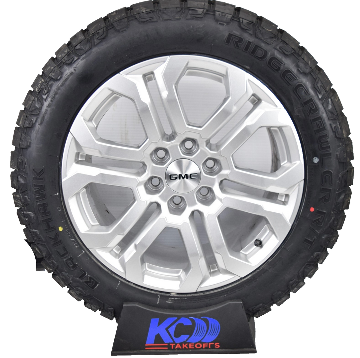 20" NEW GMC Sierra Yukon Silver OEM wheels rims tires 275/55R20 R/T Tires