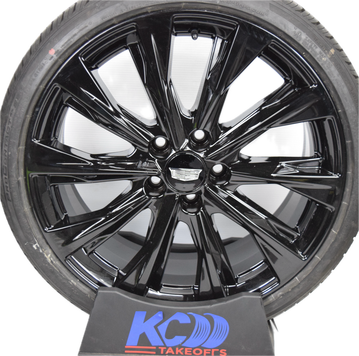 19" Cadillac CT4 Factory OEM Gloss Black Wheels Rims Tires Factory 4863