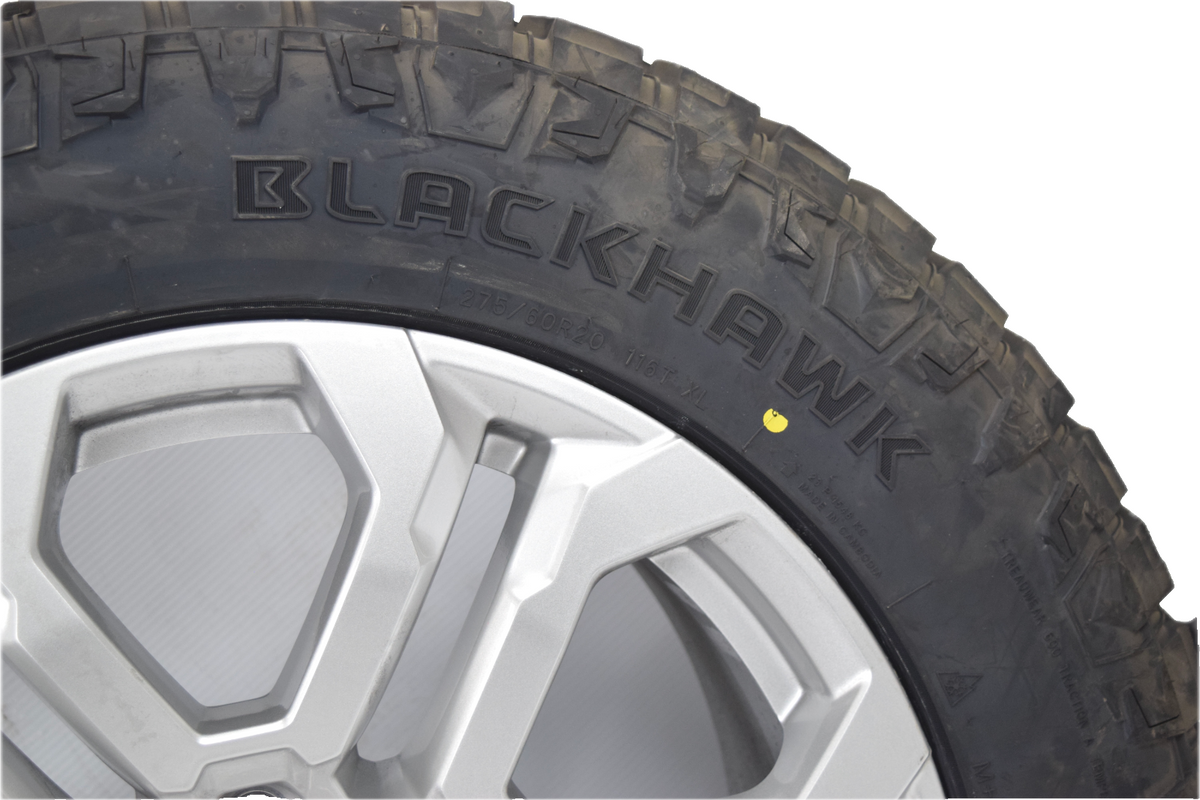 20" NEW GMC Sierra Yukon Silver OEM wheels rims tires 275/60R20