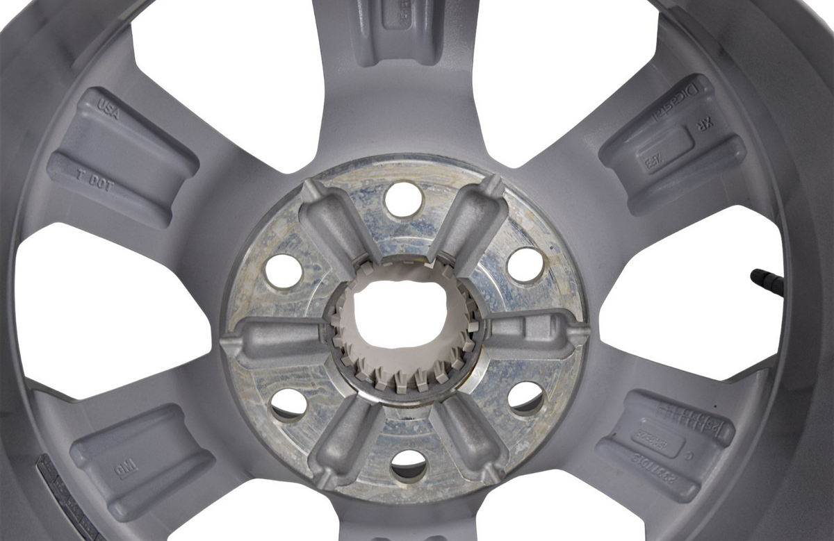 18" GMC Sierra Yukon Denali Silver OEM Takeoffs wheels rims tires NEW 2025 GDY