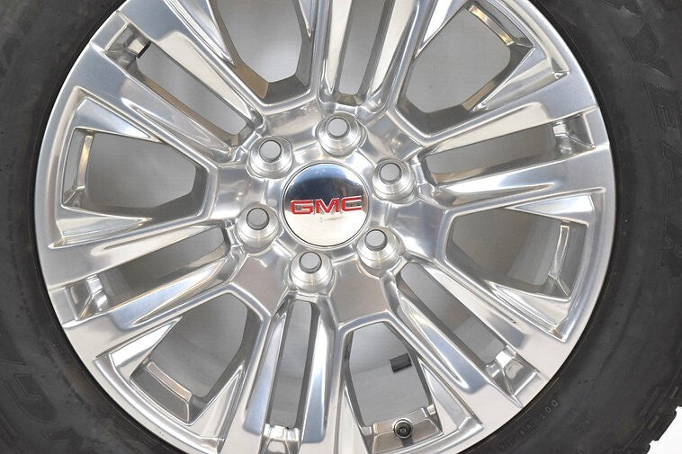 20" GMC Sierra Yukon Denali Polised OEM Wheels Rims Tires Chevy Silverado 2026