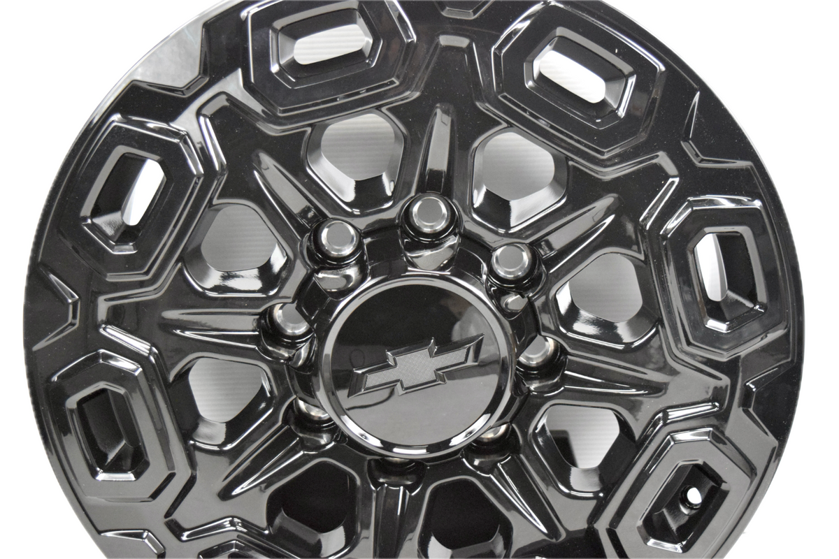 20" Chevy Silverado HD Gloss Black  2500 3500 OEM wheels rims 84745541