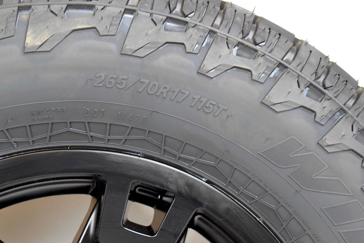 17" NEW Wheels 265/70R17 Tires Rims fits Toyota Tacoma 4Runner TRD PRO Replica F