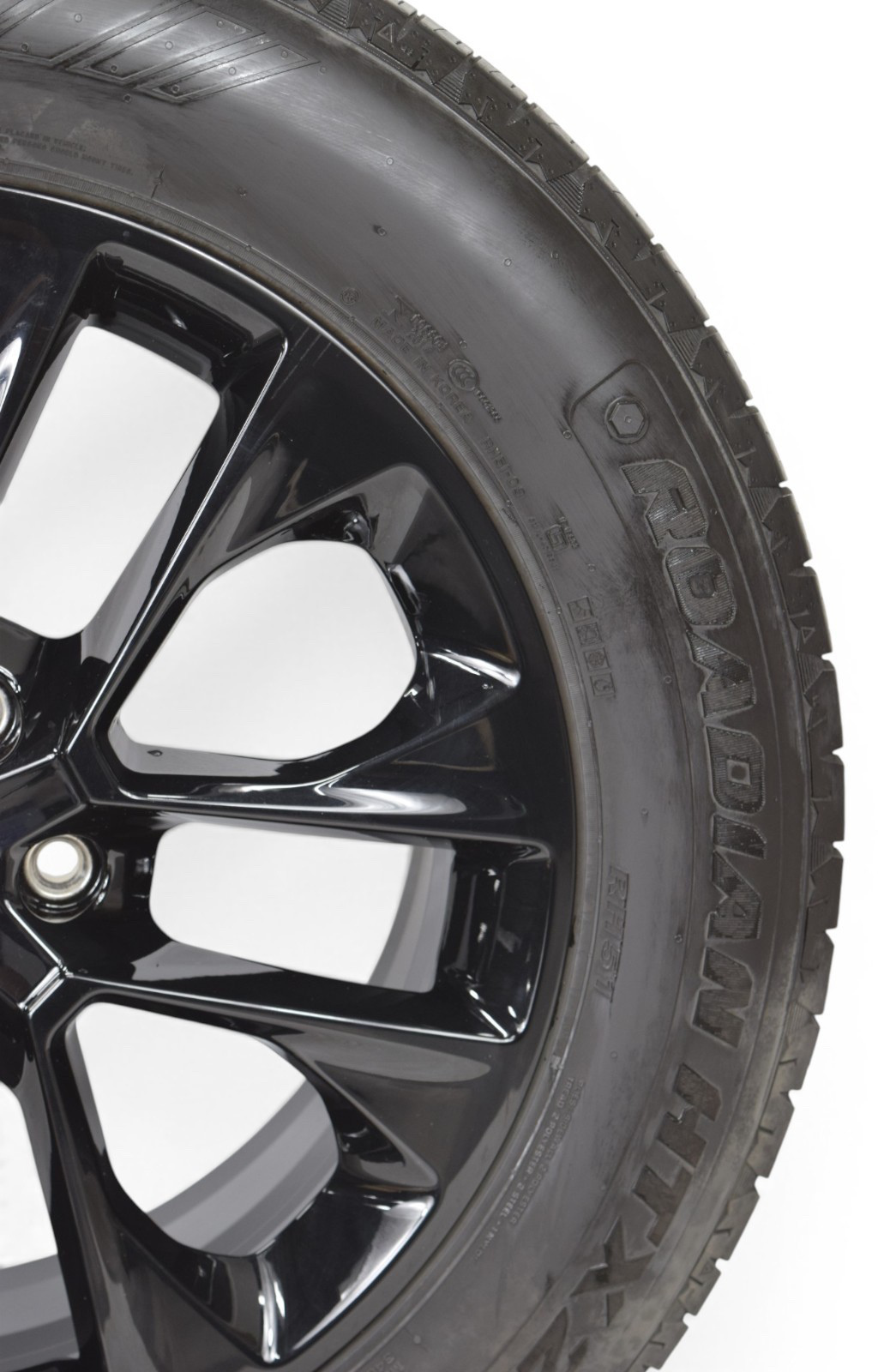 20" Black Jeep Wrangler High Altitude OEM Wheels Rims Tires  Set Of 5 255/60R20