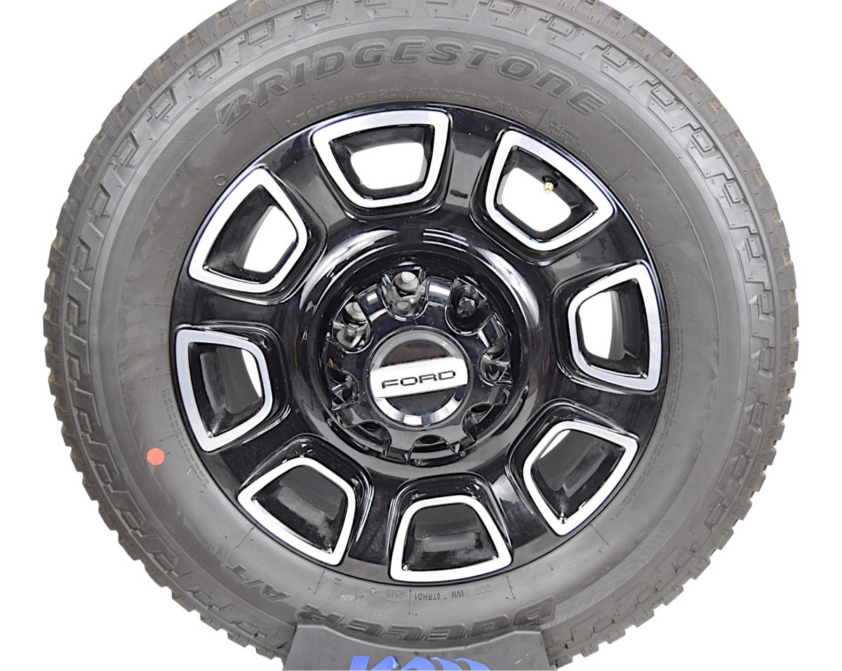 20" OEM Ford Super Duty F250 F350 Platnium Black Wheels Tires 8x170 LT275/65R20