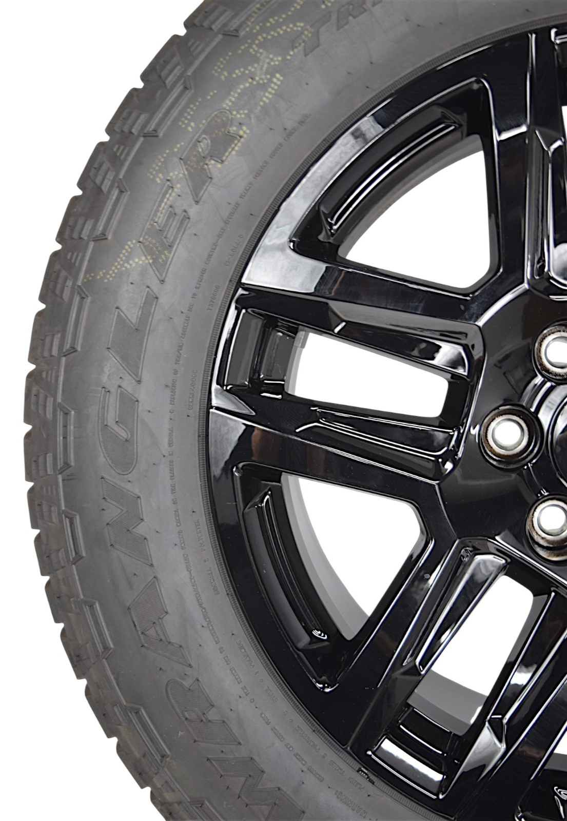 20" NEW CHEVY SILVERADO BLACK OEM TRAILBOSS WHEELS RIMS TIRES 2026