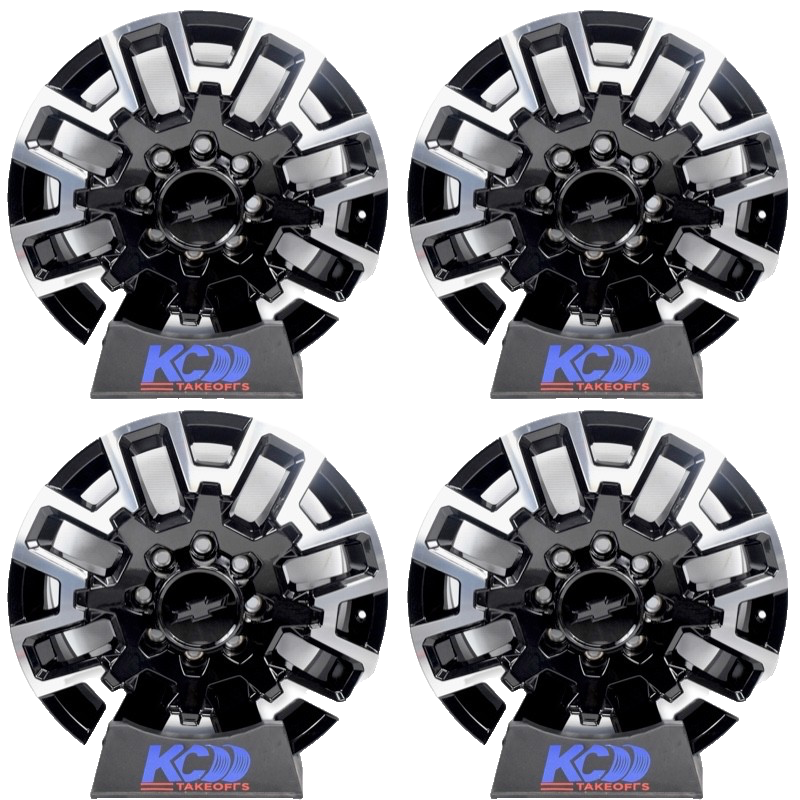 4 NEW 22” Factory OEM Machined Wheels Rims Chevy Silverdo 2500 3500 84939090
