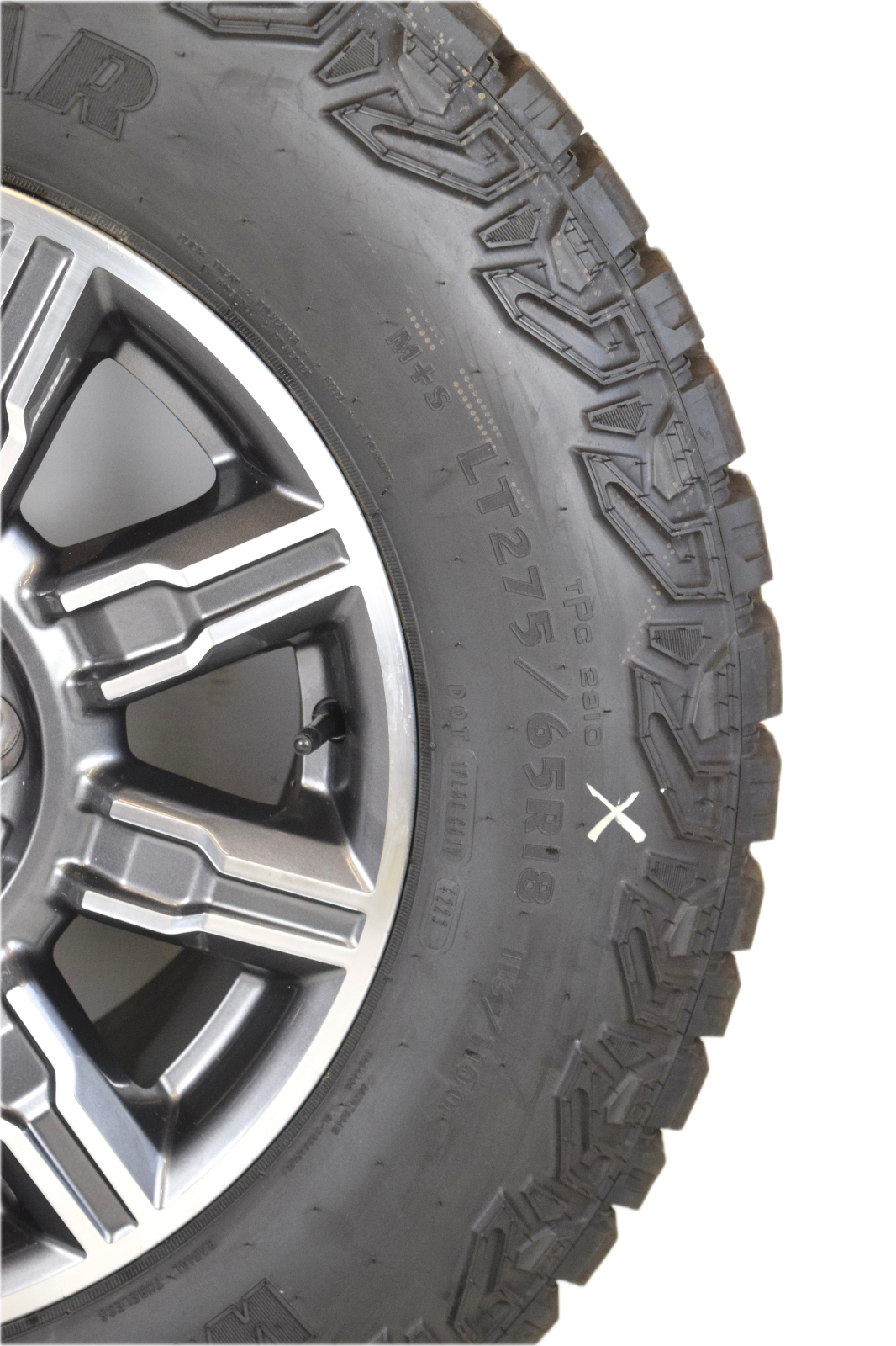 18" GMC Sierra AT4X OEM Wheels Rims Tires Chevy Silverado 2026
