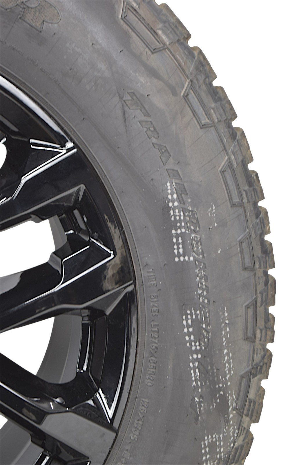 20" Chevy Silverado 2500 HD 3500 HD OEM Trailboss Gloss Black Wheels Rims Tires