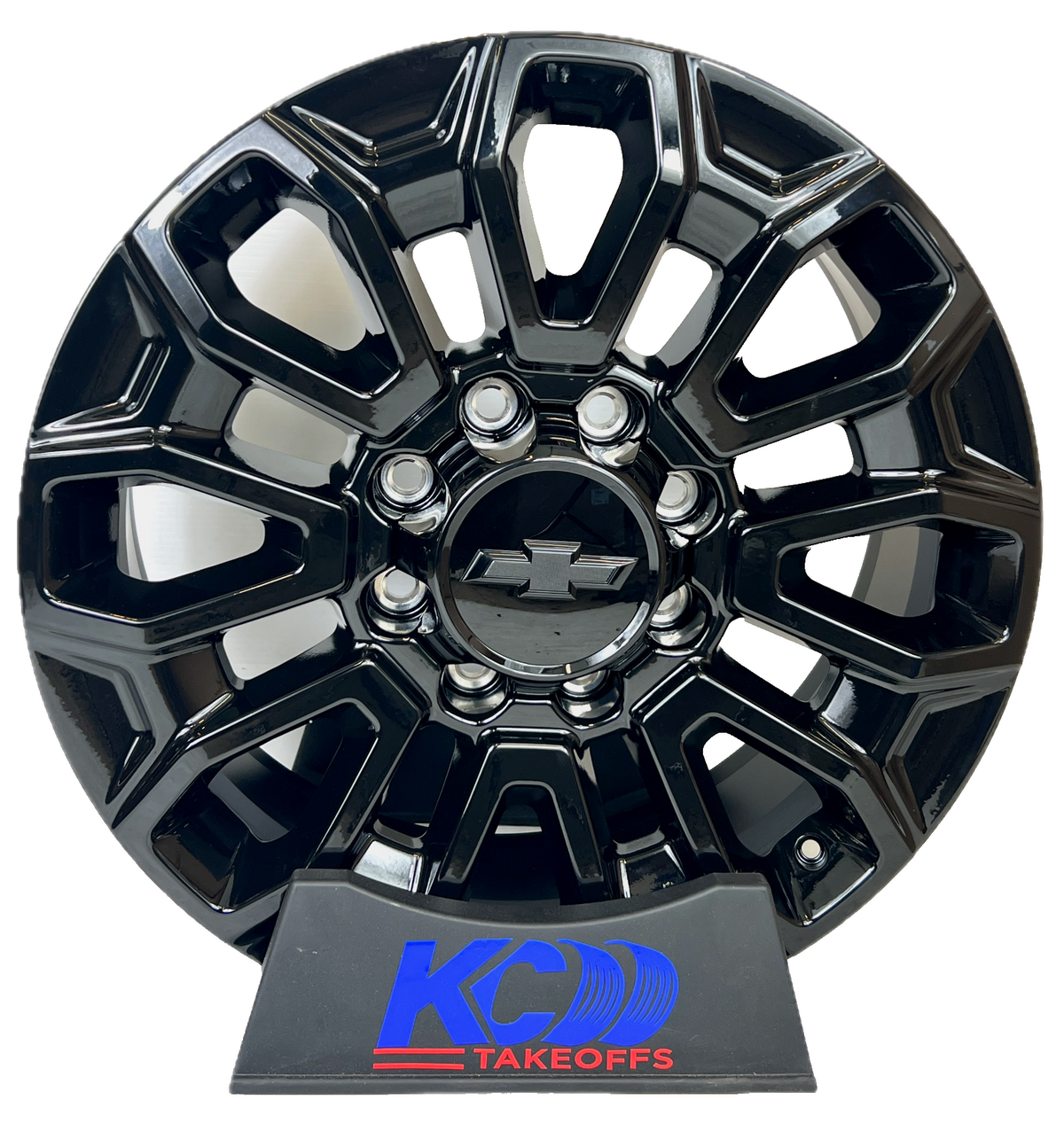 4 NEW 22” Factory OEM Gloss Black Wheels Rims Chevy Silverado 2500 3500 84829258