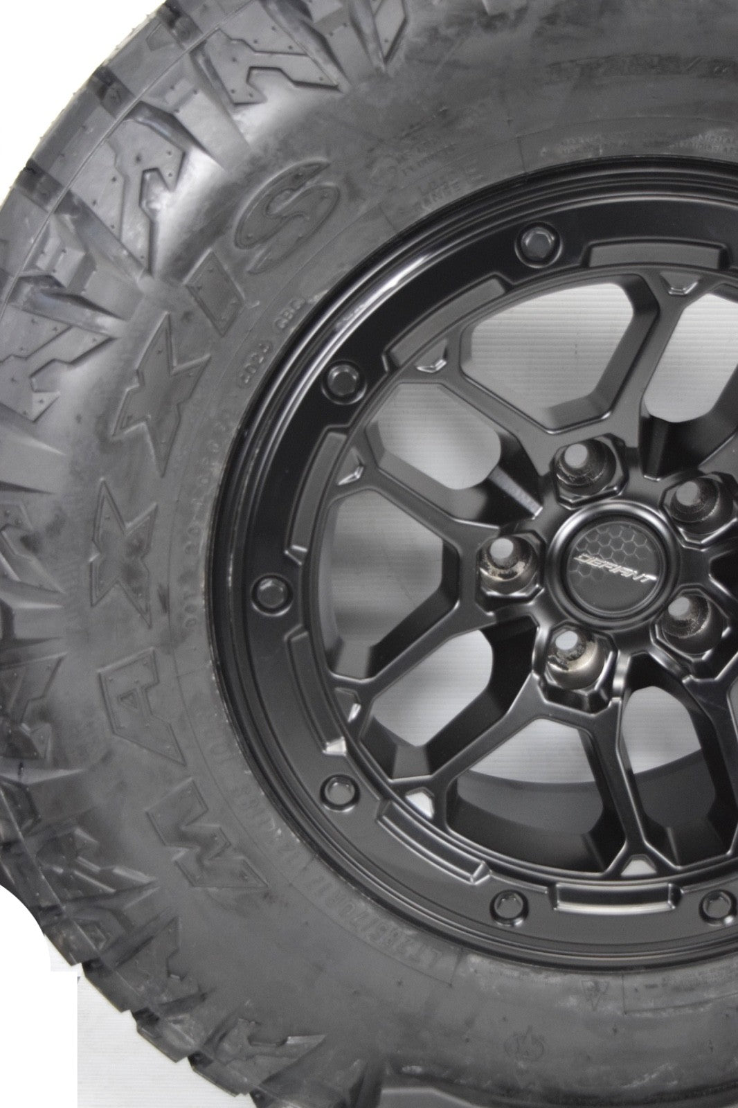 17" Jeep Wrangler Gladiator Black Wheels Rims Tires 2007-2025 33" SET OF 5