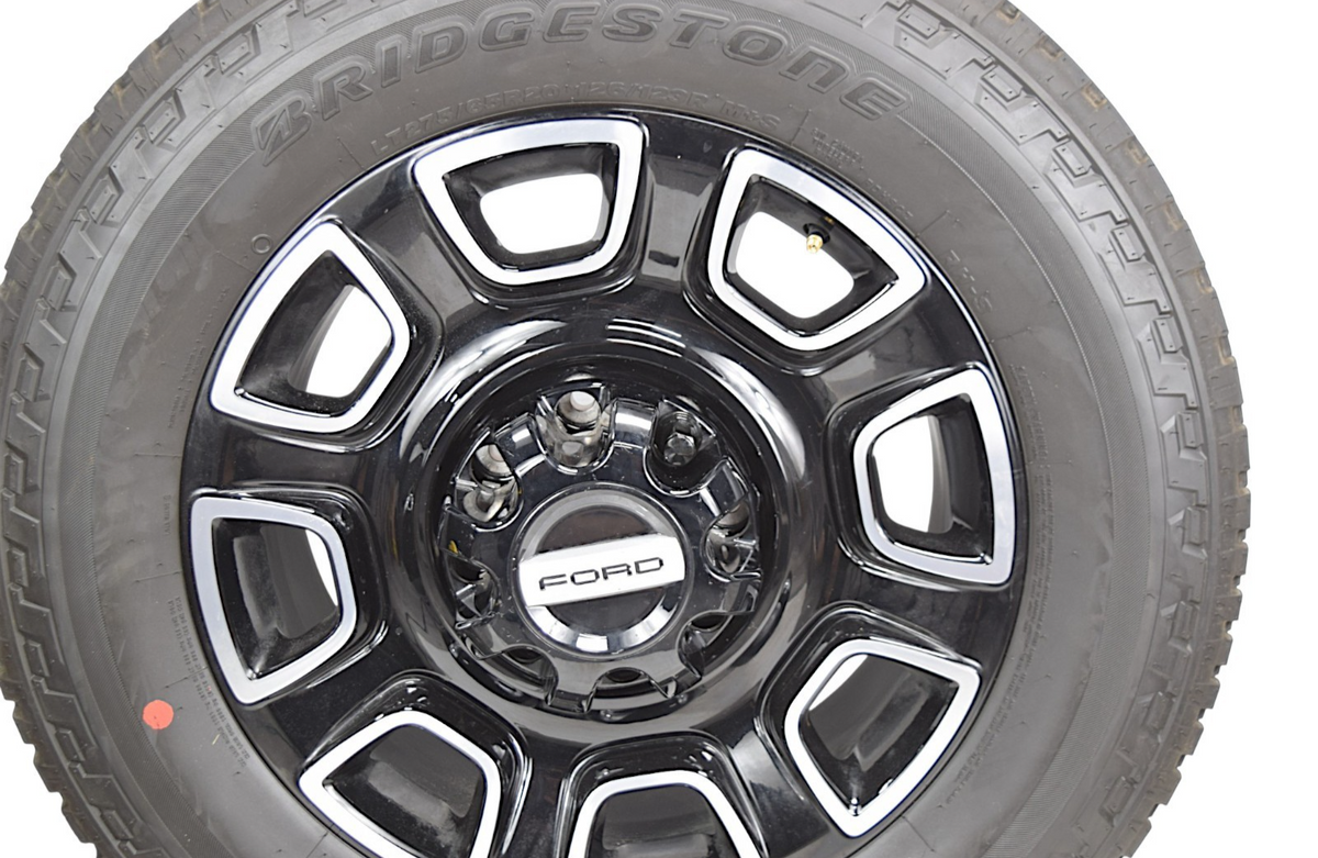 20" OEM Ford Super Duty F250 F350 Platnium Black Wheels Tires 8x170 LT275/65R20