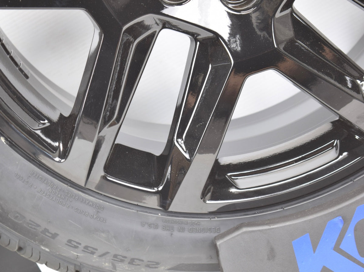 20" Chevrolet Traverse Enclave GMC Acadia Gloss Black OEM Wheels Rims Tires BFG
