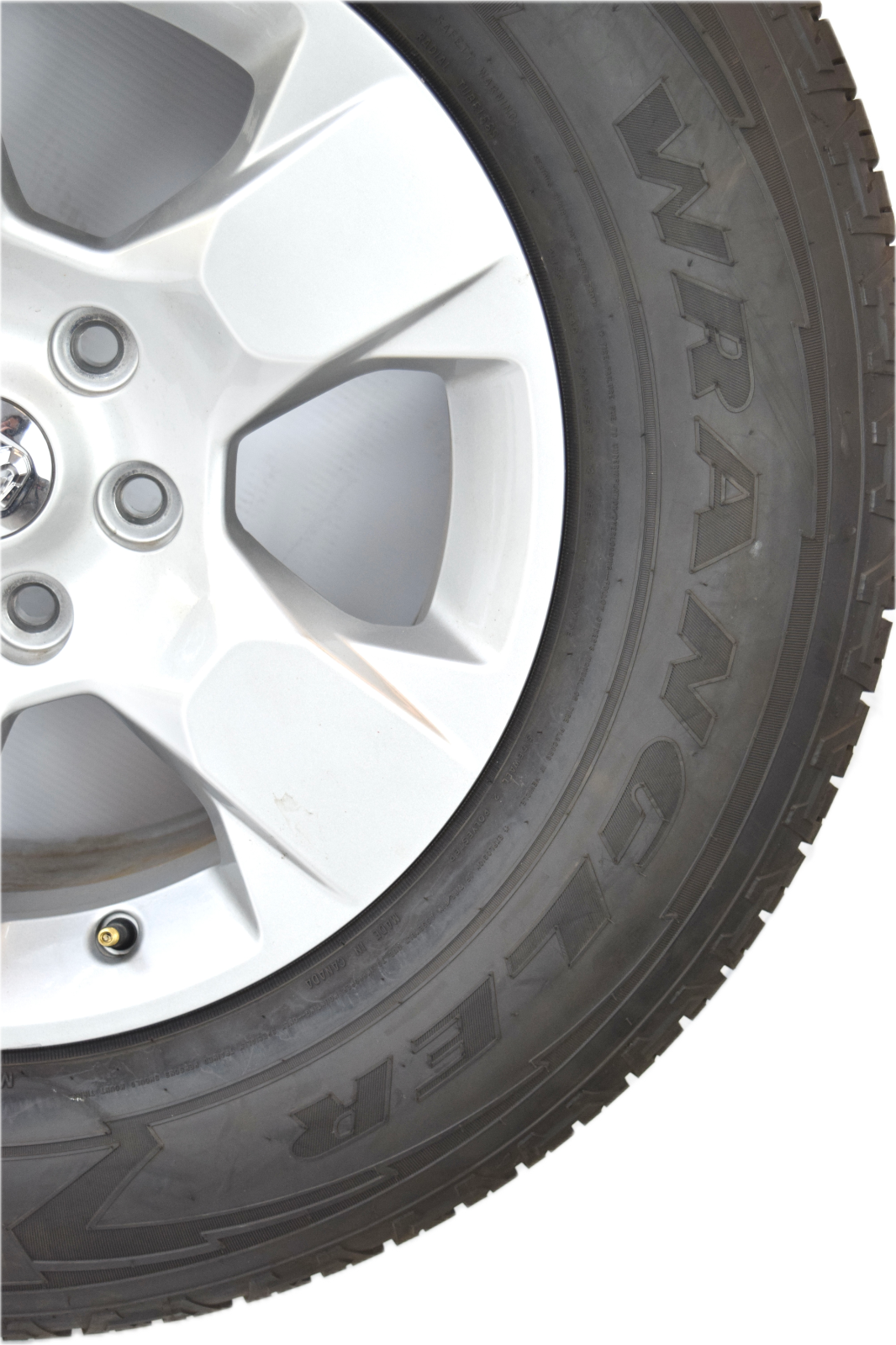 18" RAM OEM 1500 Silver Wheels Rims Tires Goodyear 275/65R18