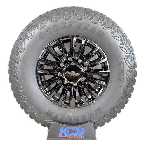 4 NEW 18” OEM  ALASKAN Gloss Black Wheels Rims Chevy Silverado 2500 3500 GDY