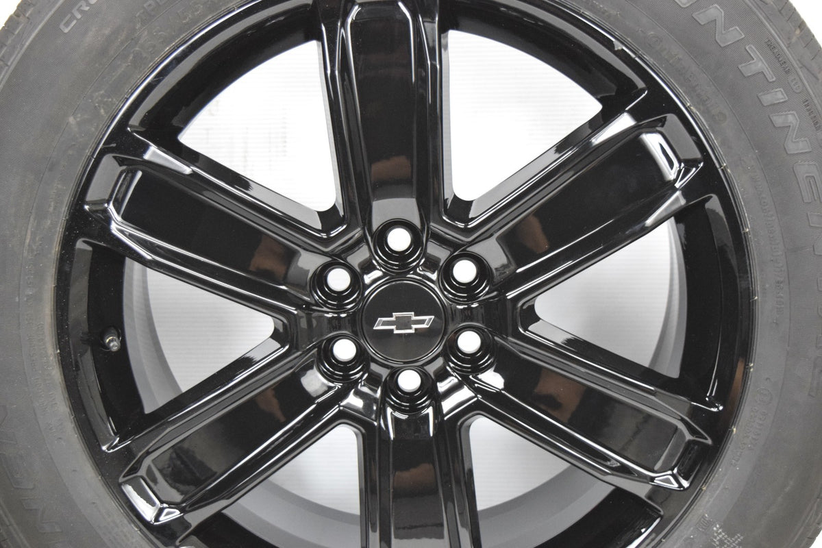20" Chevrolet Traverse Enclave GMC Acadia Gloss Black OEM Wheels Rims Tires 2025