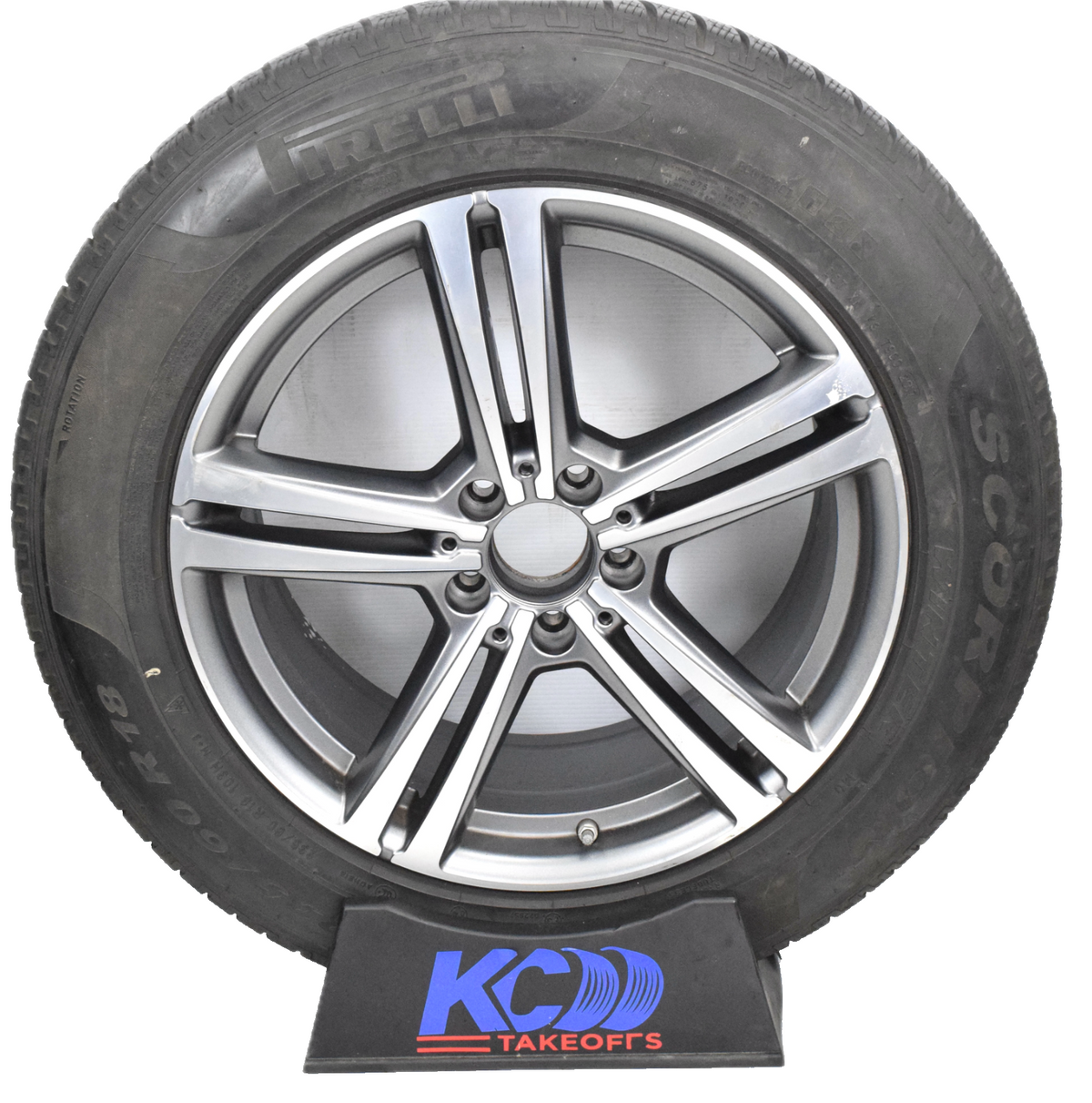 18" Mercedes Benz OEM  GLC C253 X253 A2534014500 wheels rims tires DOT2017