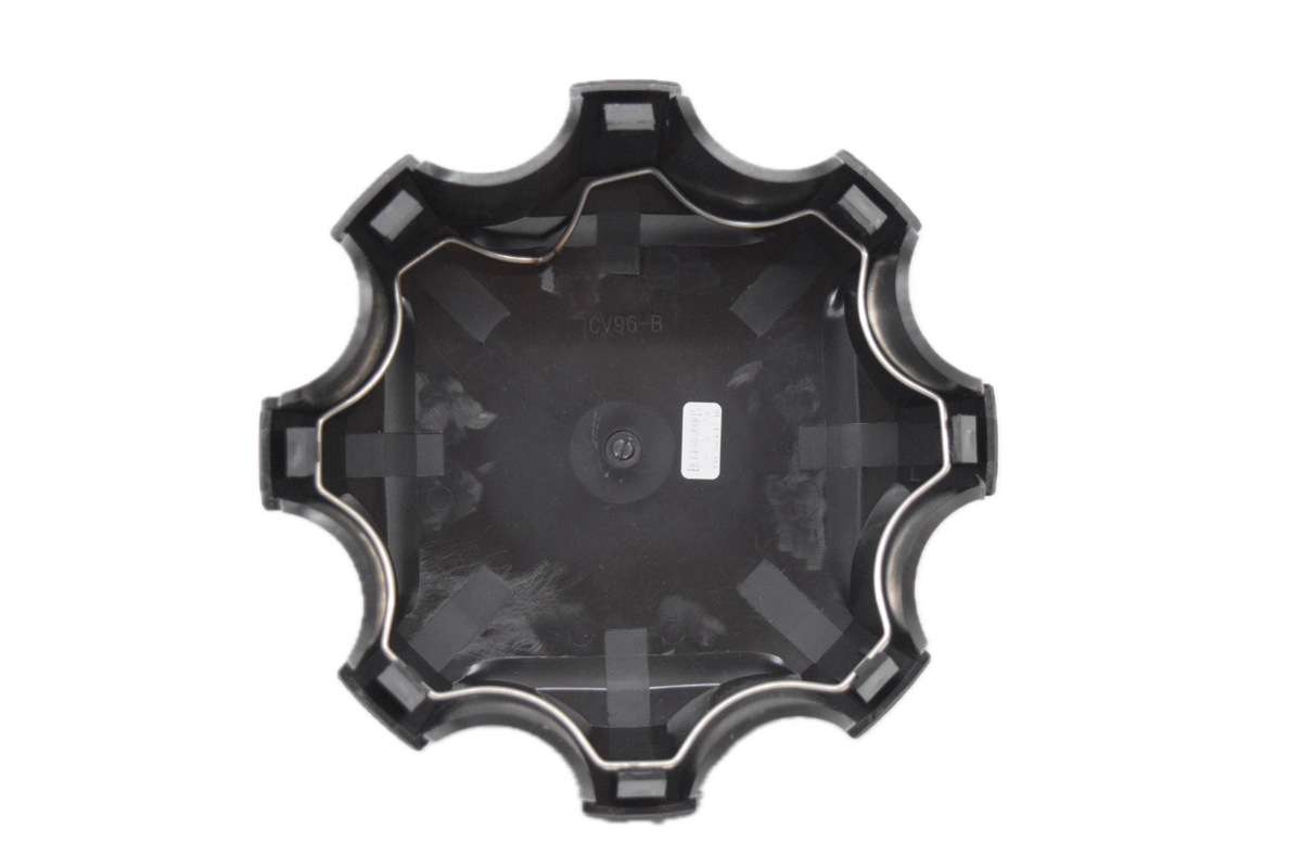 4 New Chevy Silverado 2500 3500 Center Caps Black with Chevy Vinyl logo