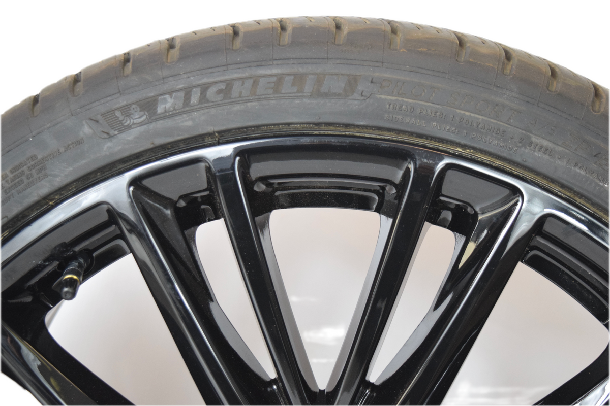 4 NEW 20" OEM Black Cadillac CT5 Wheels Rims tires 4843