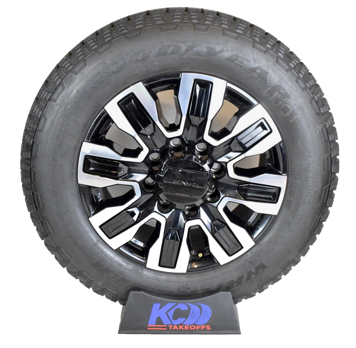 20" GMC Sierra DENALI ULTIMATE BLACK INSERT 2500 3500 OEM wheels rims tires 2025