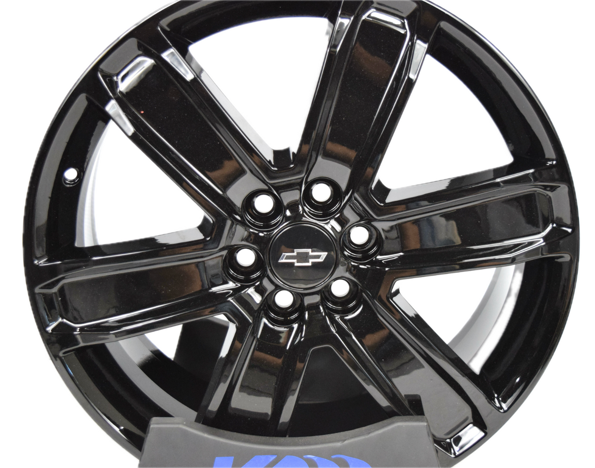 20" GMC Cadillac Chevrolet Traverse Acadia Denali Black OEM Wheels Rims Set 2025