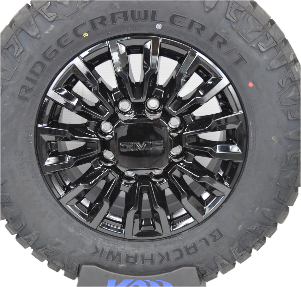 4 NEW 18” OEM  ALASKAN Gloss Black Wheels Rims GMC  Sierra 2500 3500 2025