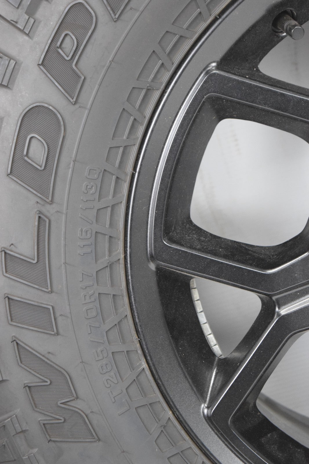 17" Jeep Wrangler Rubicon Black OEM Wheels Falken Tires Wheels Rims  Set Of 5