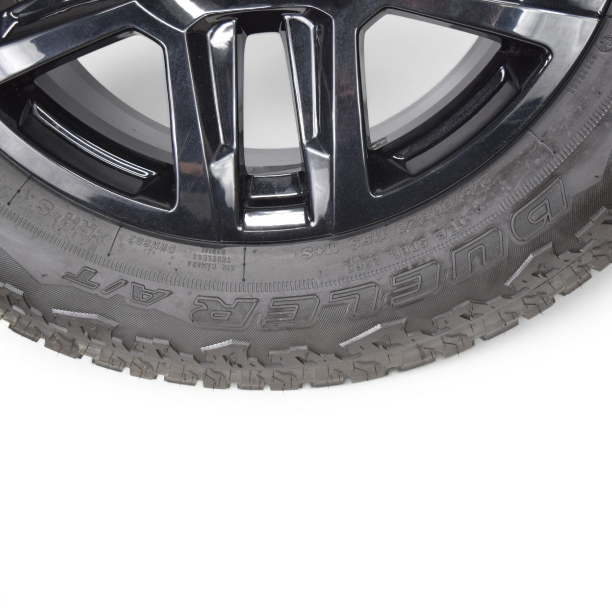 20" Chevy Silverado Tahoe Black OEM Trailboss Wheels Rims Tires Bridgestone 2026
