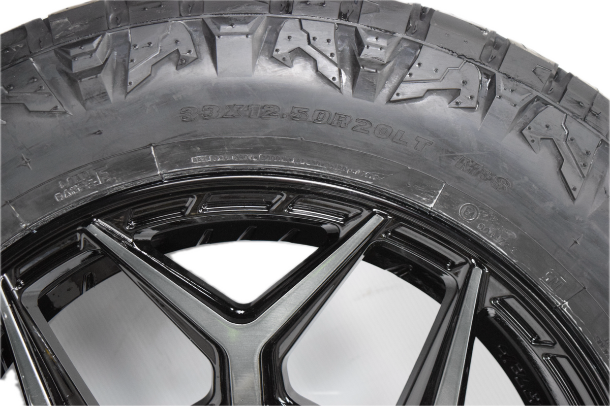 20" Chevy Silverado GMC Sierra Ram 1500 Ford 150 Tundra 6x139 6x135 wheels tires