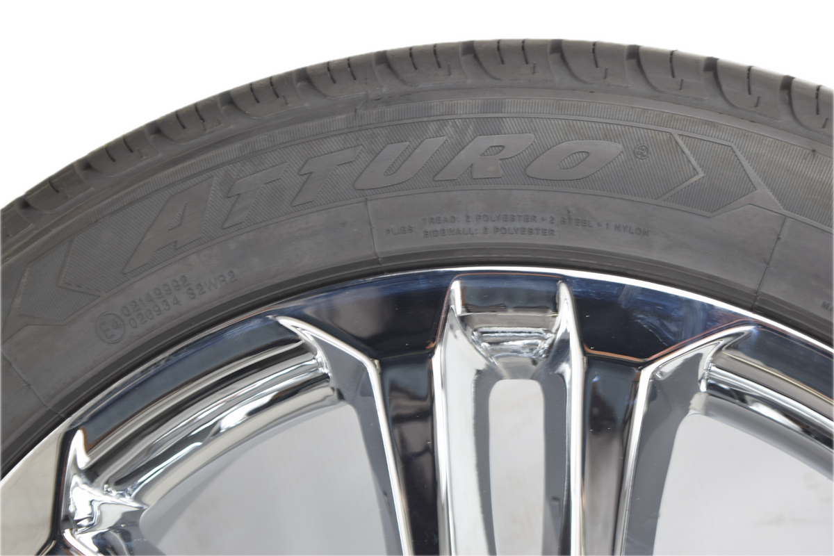 22" Cadillac Escalade  OEM Chrome Rims Wheels Tires 84346101 AZ