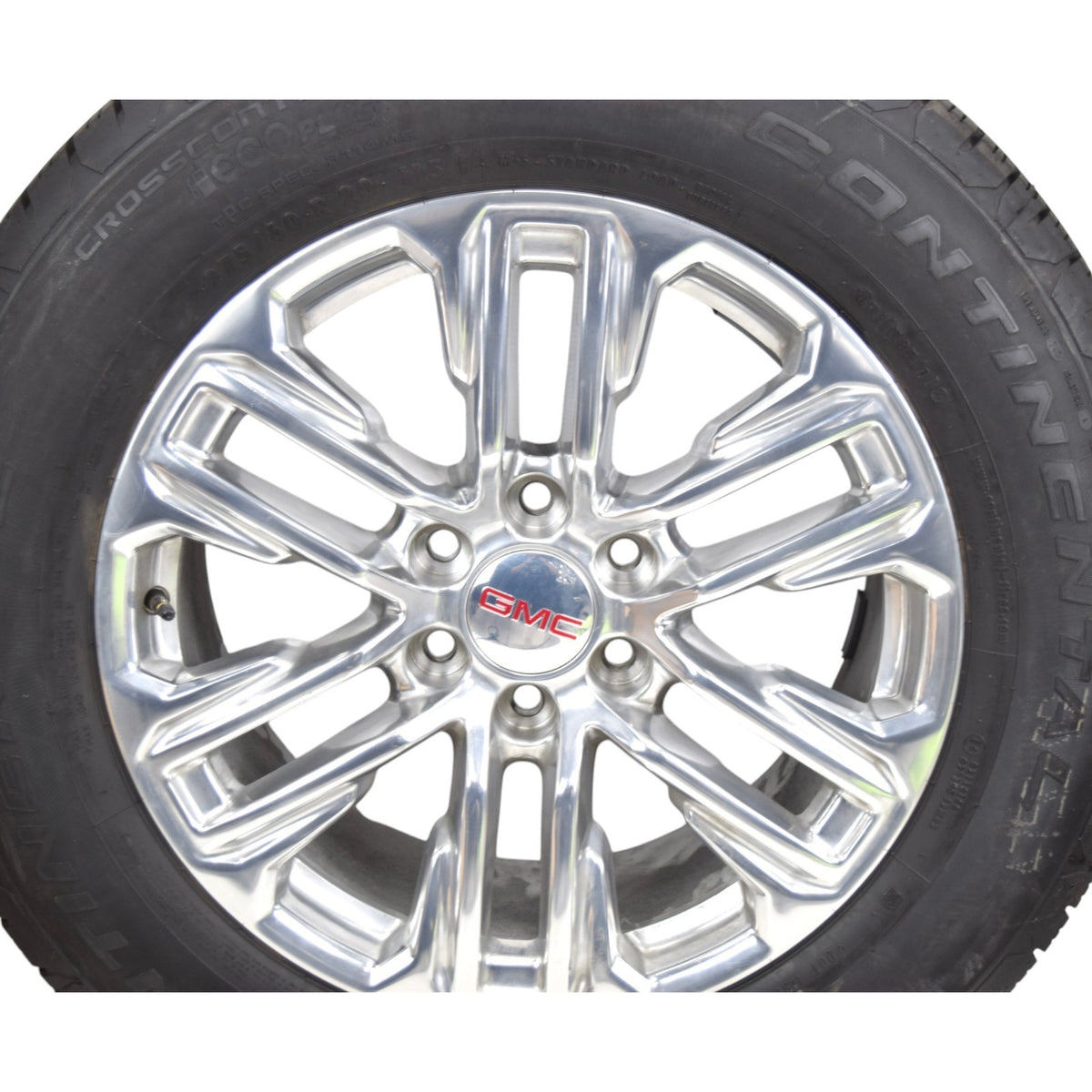 20" GMC Sierra Yukon Denali Chevy Silverado OEM Polished Wheels Rims Tires