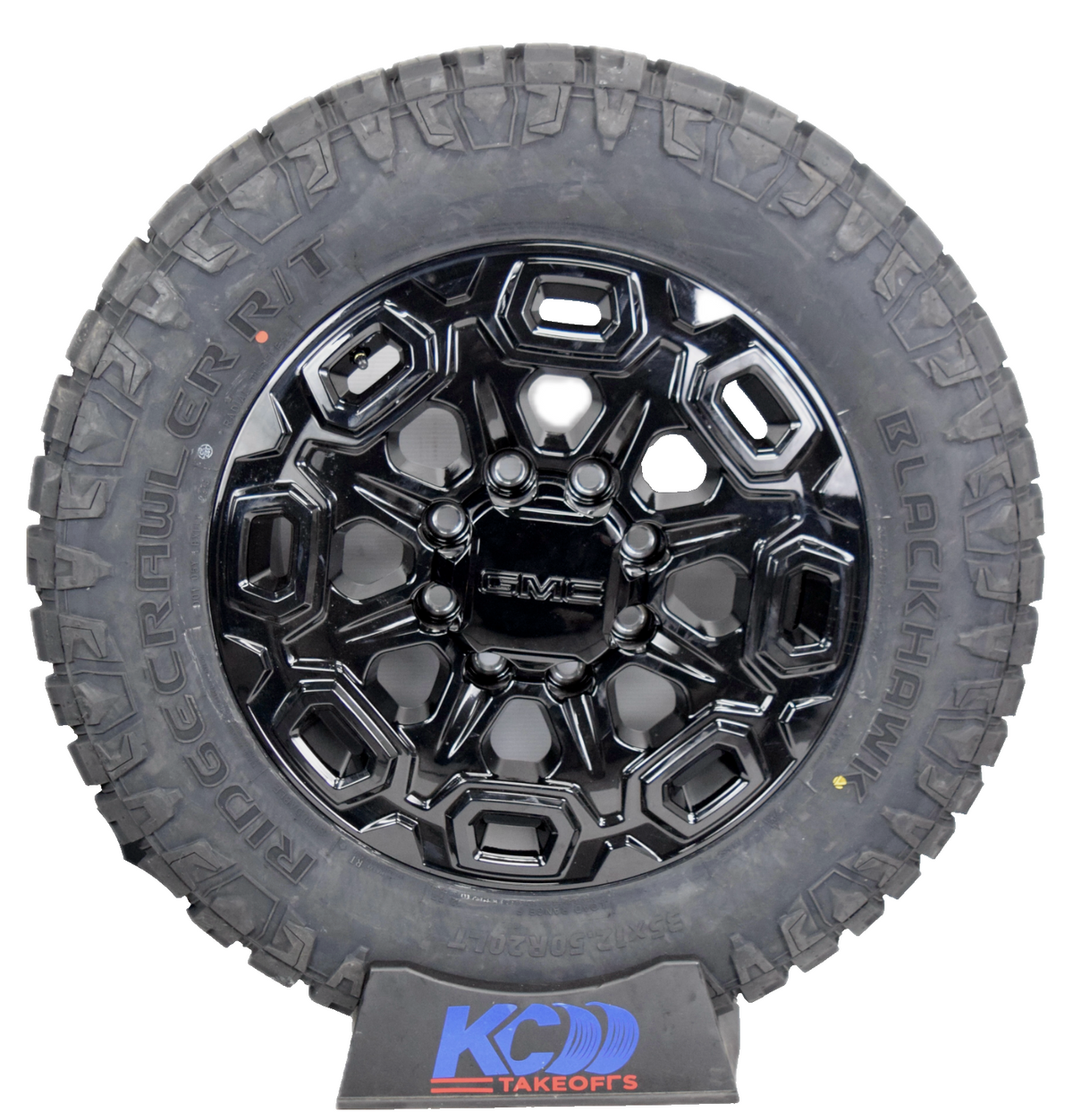 20" GMC Sierra HD Gloss Black  2500 3500 OEM wheels rims tires 35x12.5R20 R/T