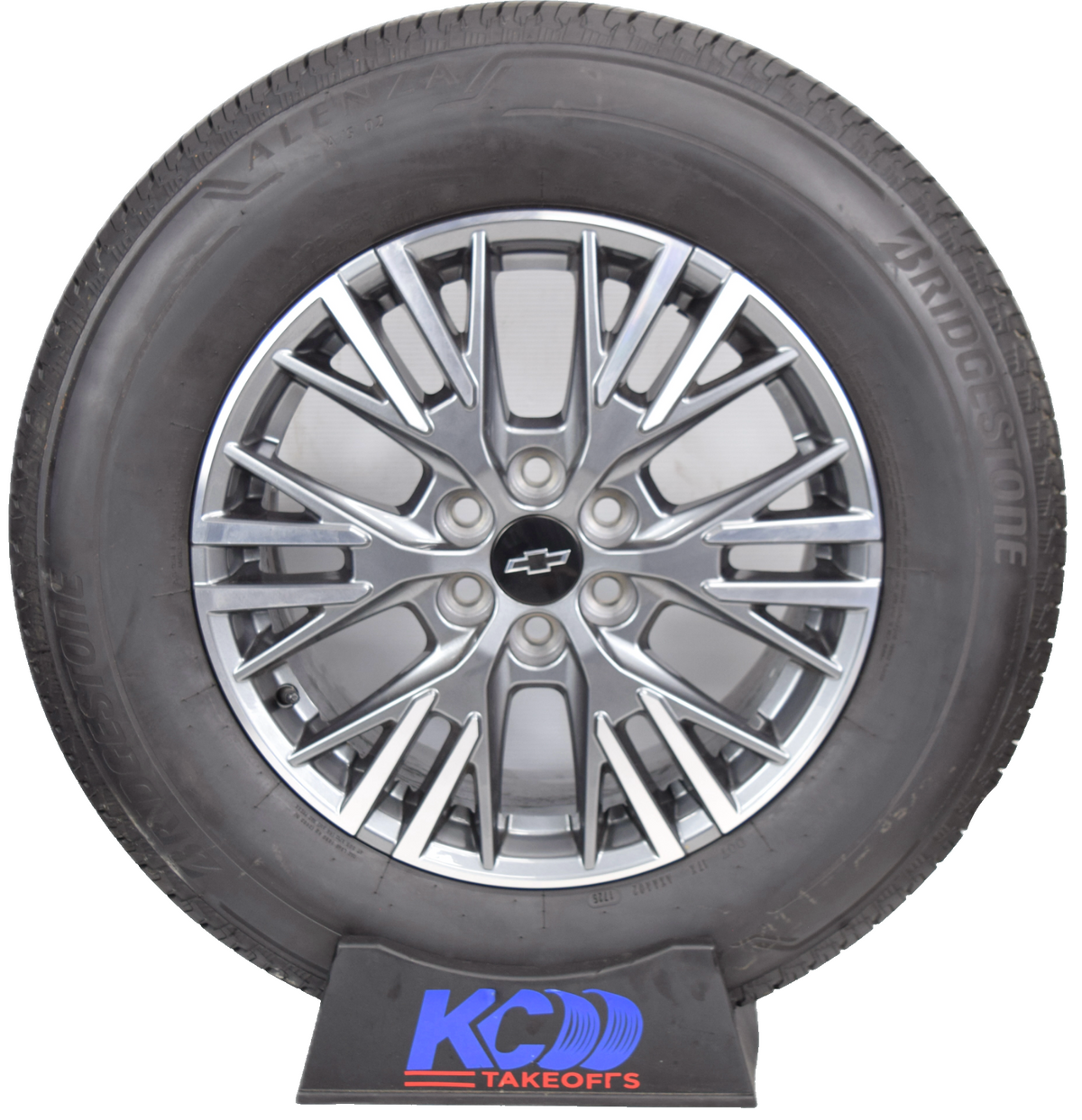 18” OEM Chevy Traverse GMC Acadia Buick Enclave Wheels Tires 255/65R18