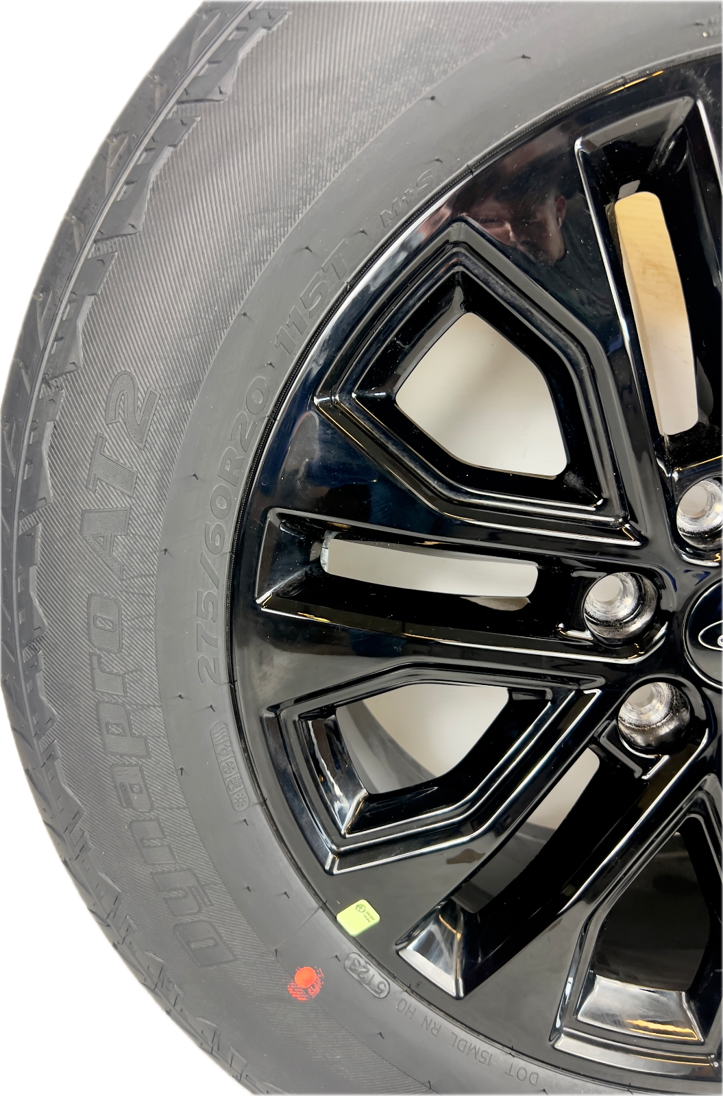 4 NEW 20" Ford F150 Black OEM Wheels Hankook 275/60R20 Wheels Tires Rims