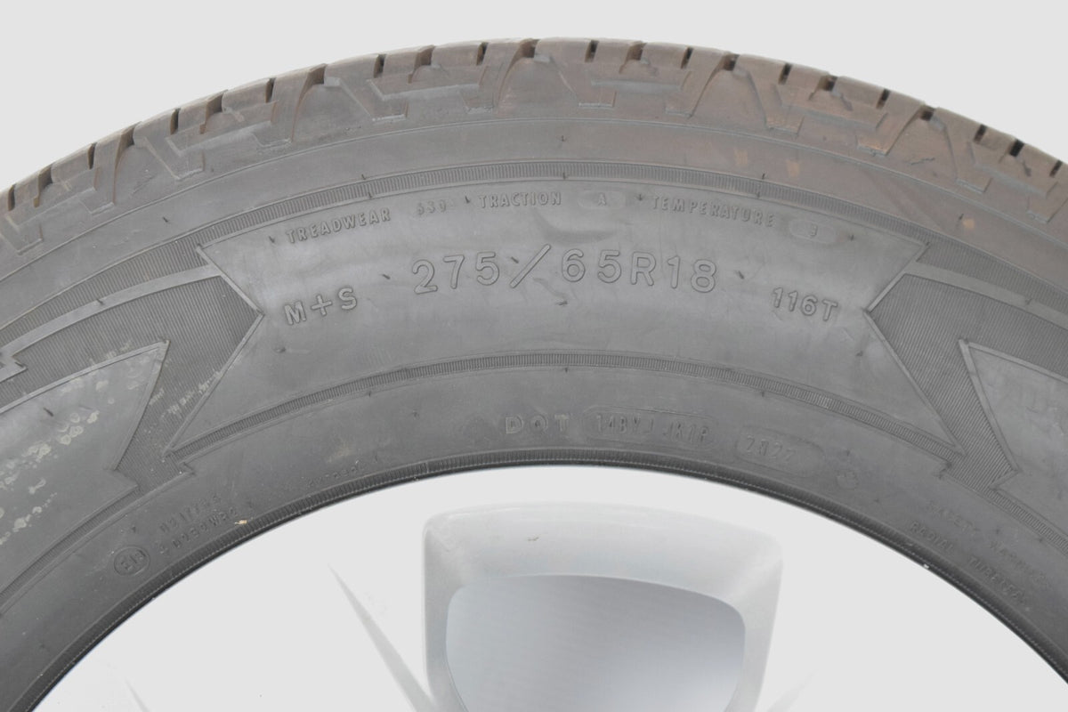 18" RAM OEM 1500 Silver Wheels Rims Tires Goodyear 275/65R18